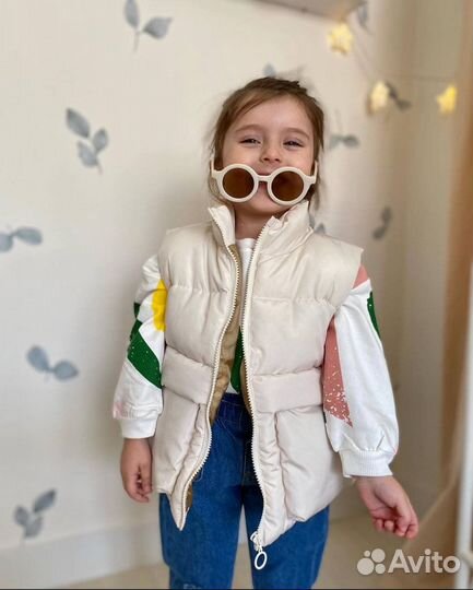 Дутый Жилет zara kids