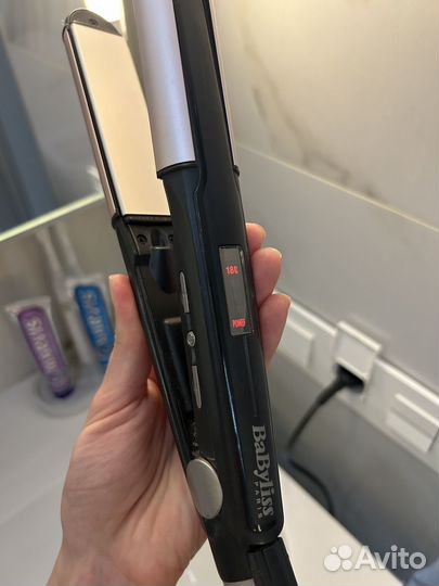 Выпрямитель (утюжок) babyliss для локонов