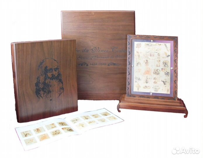 Ниуэ 2011 Кодекс Леонардо Да Винчи 1кг серебро