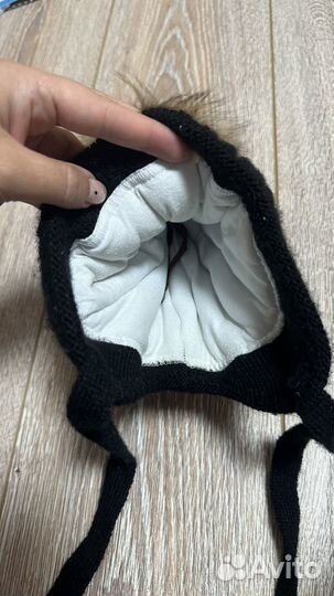 Зимняя шапка на малыша