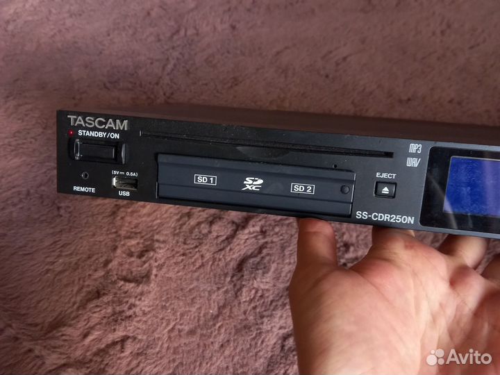 Cd проигрыватель tascam