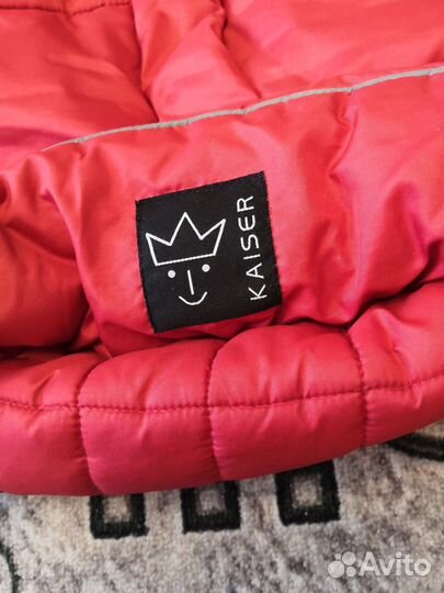 Кокон Kaizer, зимний конверт, в коляску, санки