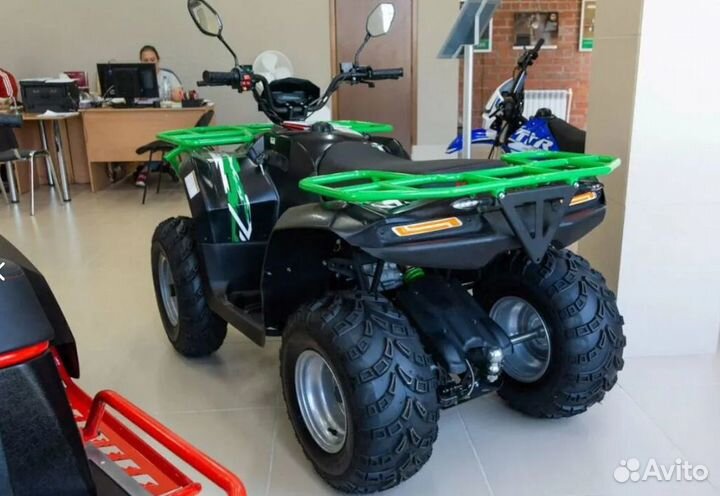 Квадроцикл Ирбис ATV 200 зеленый