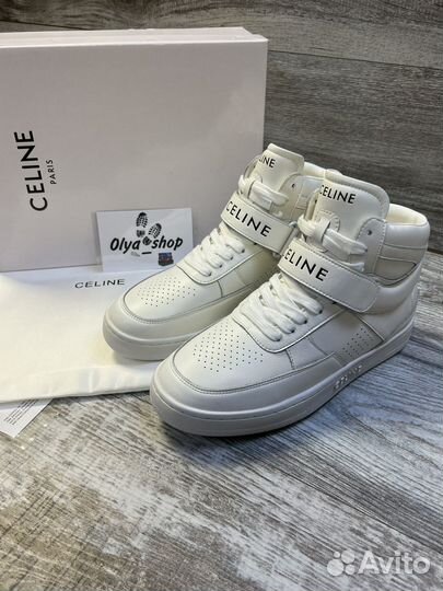 Кеды celine высокие