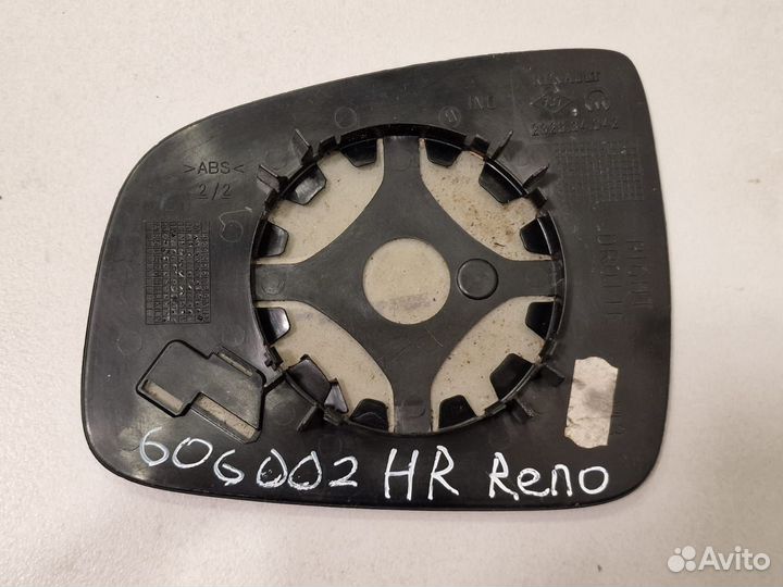 Зеркало (стекло) правое внешнее Renault Laguna