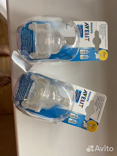 Соски бутылочные avent