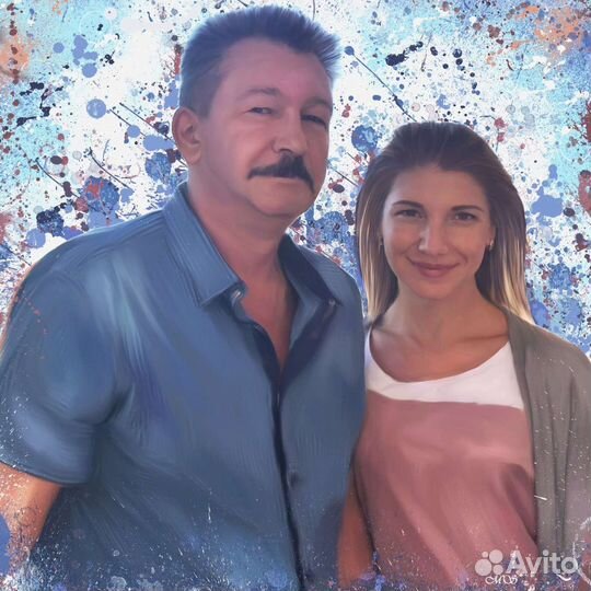 Портрет маслом на заказ