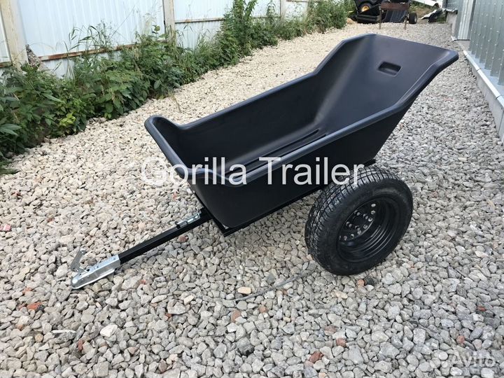 Прицеп для квадроцикла ATV пластиковый ступица