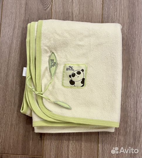 Плед детский 100х120 70% хлопок, 30% вискоза