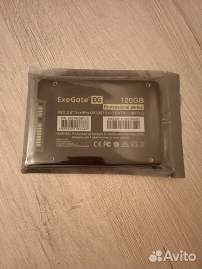 Новый Ssd 120gb