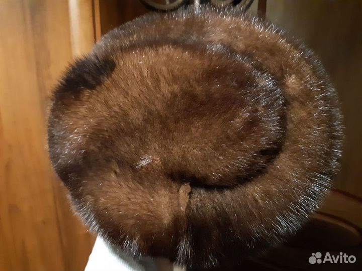 Шапка норковая женская