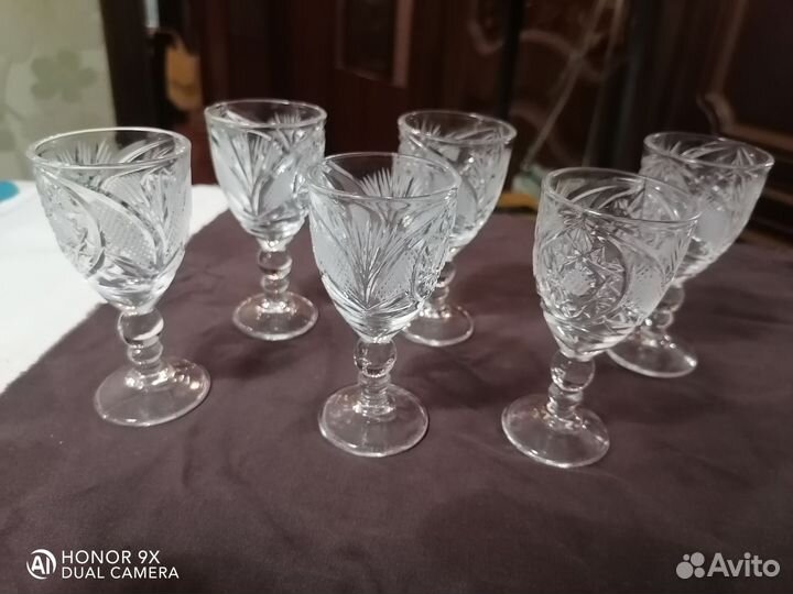 Рюмки г, д, р