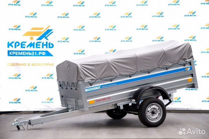 Прицеп 2,25х1,3х0,3 Кремень тент300