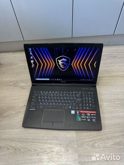 Игровой ноутбук MSI IPS I7 7700HQ GTX1060 3GB