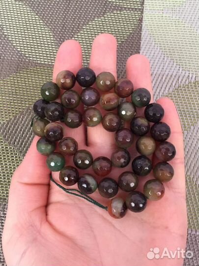 Бусины натуральные Агат 10-12 мм