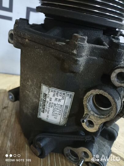 Компрессор кондиционера Mitsubishi lancer 9