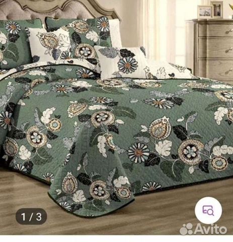 Покрывало + наволочки на молнии 50*70