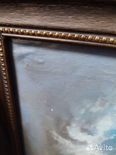 Картина маслом на холсте в раме
