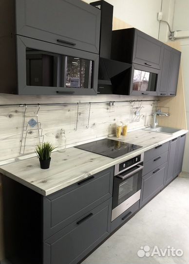 Кухонный гарнитур 3 метра новая софт