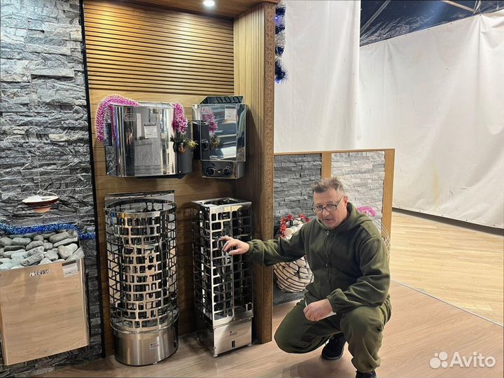 Печь в баню с монтажом