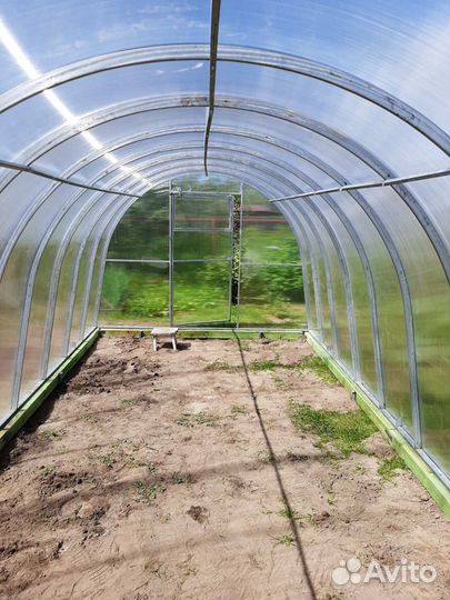 Теплица 40х20 оцинкованная