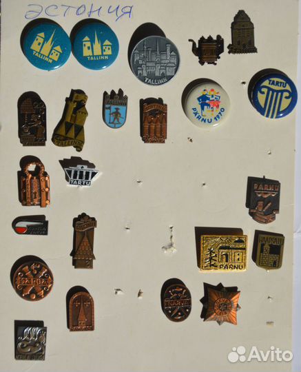 Значки Эстонии