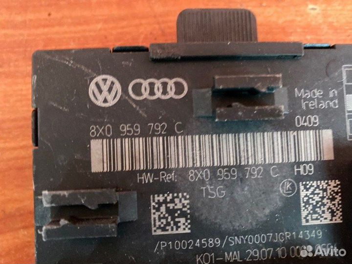 Блок комфорта передний правый Skoda Superb