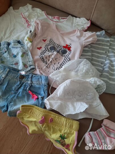 Вещи пакетом весна / лето 80 размер