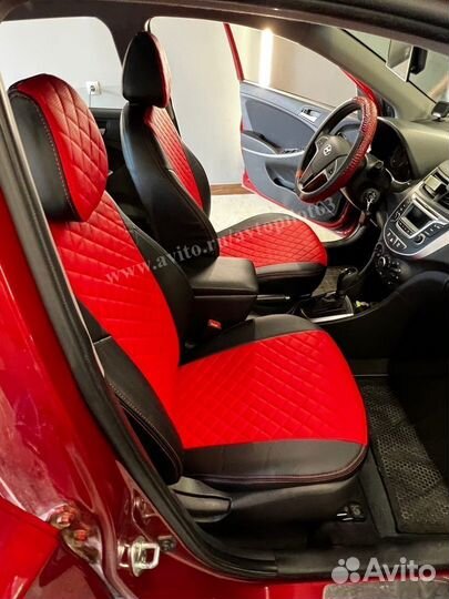 Авточехлы на Hyundai Solaris (2010-2017)