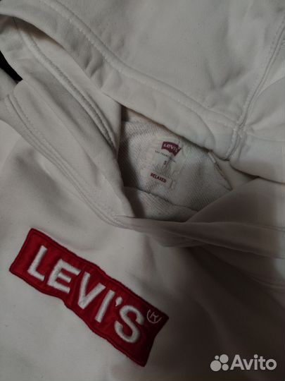 Толстовка мужская с капюшоном, фирмы Levi's