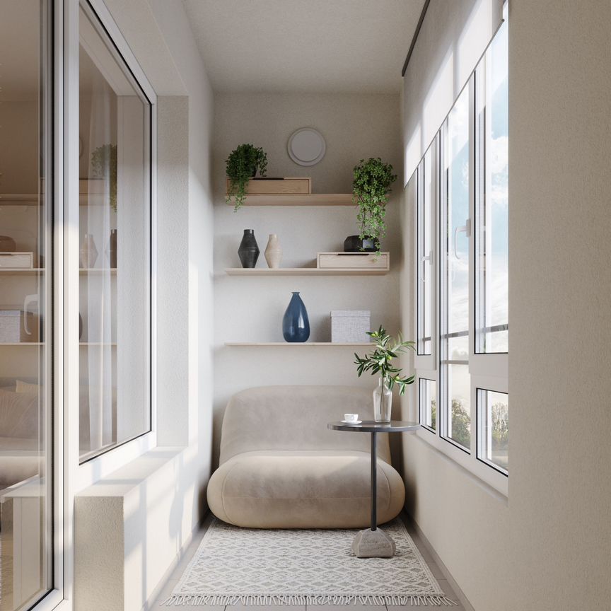 2-к. квартира, 53,8 м², 12/15 эт.