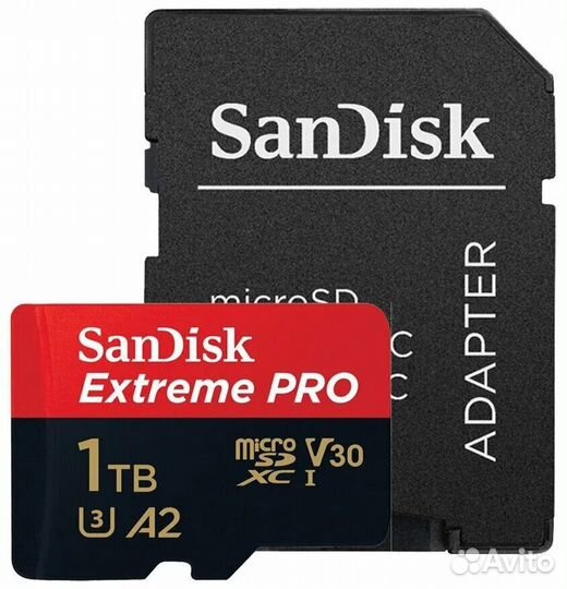 Карта памяти MicroSD SanDisk Extreme pro 1тб