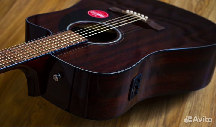 Fender CD-60SCE dread All Mahogany