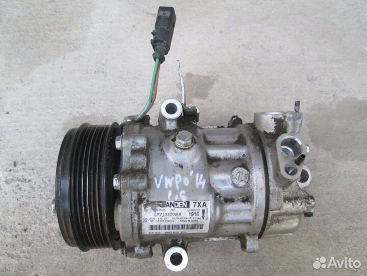 Компрессор кондиционера Volkswagen Polo Sedan 1.6