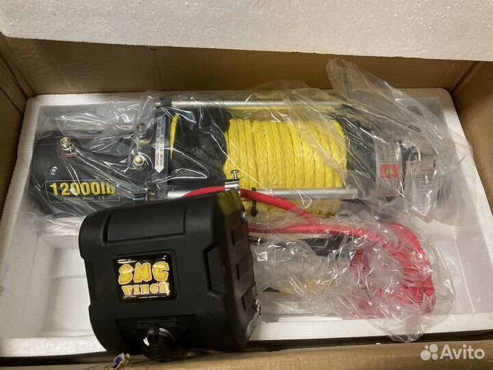 Лебедка автомобильная electric winch 12000