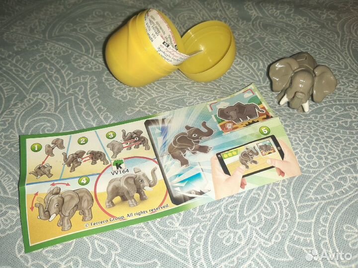 Киндер-сюрприз. Natoons. Слон. Обмен/продажа