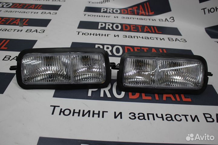 Надфарники Нива 4х4 Белые