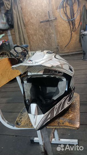 Шлем кроссовый бу Airoh CR 900 linear. Размер S