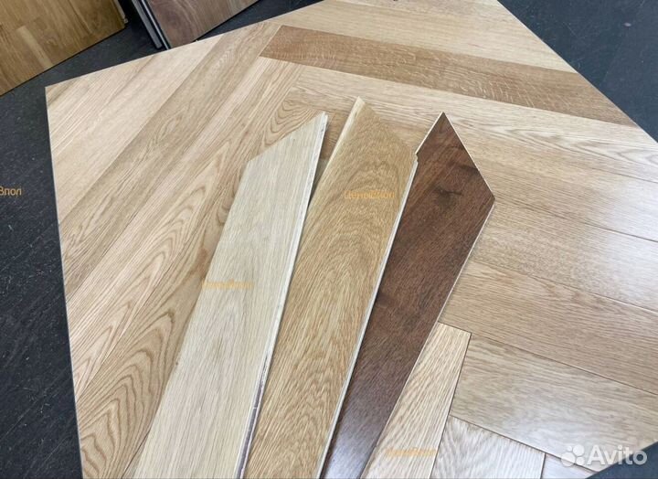 Инженерная доска французская елочка