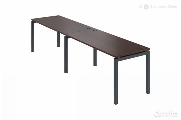 Стол-бенч линейный на 2 рабочих места Арго амбл-00