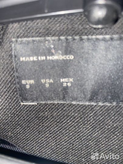 Пальто шинель бушлат zara 42