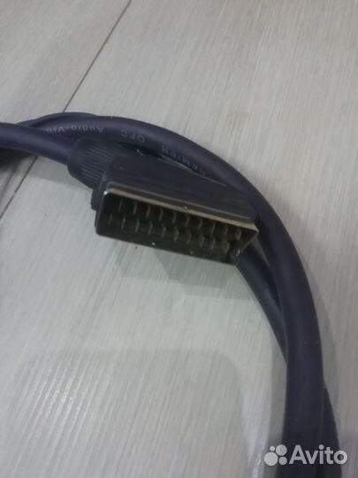 Кабель Scart в RCA