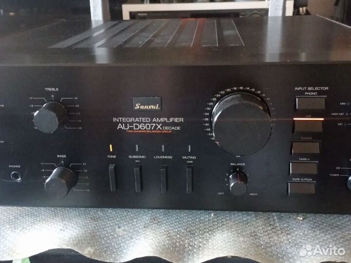 Sansui AU-D607Xdecаde. 100v.Усилитель интегральн