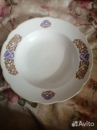 Тарелка глубокая Коростень, СССР