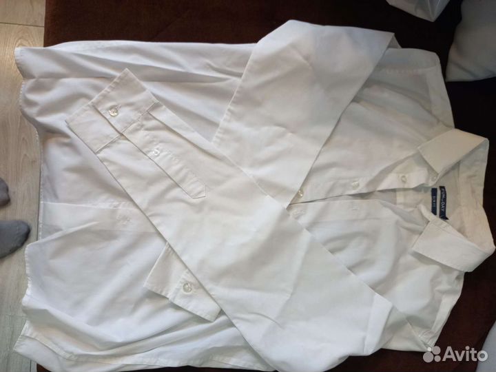 Рубашка белая подростковая