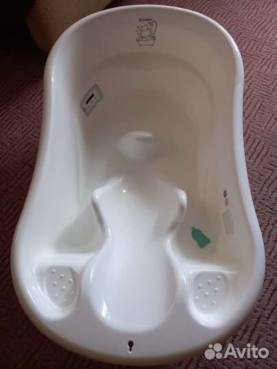 Ванночка для купания с горкой