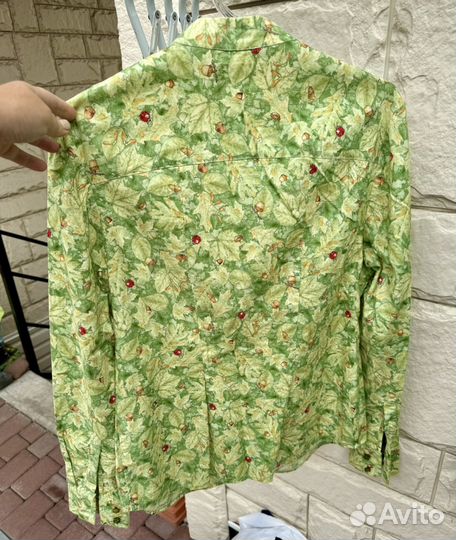 Рубашка хлопок желуди/божьи коровки