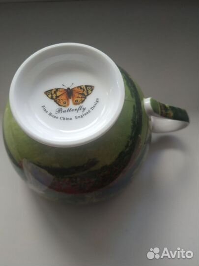 Чашка с блюдцем Butterfly