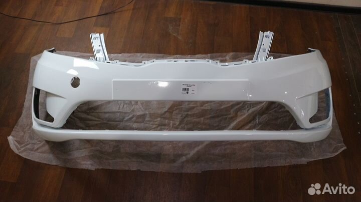 Бампер Киа Рио 3 Белый цвет