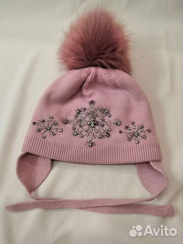 Шапка зимняя для девочки